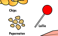 Snoep verdelen Snoep verdelen