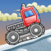 Bulldozer nella neve