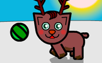 Virtual Pet Reindeer