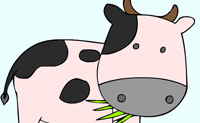Cow coloring