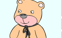 Teddy Bear colouring
