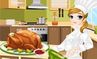 Tessa's cooking turkey