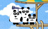 Tre pandaer i Brasil