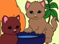Coloriage en ligne chats