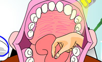 Affen Zahnarzt