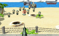 Invasione della spiaggia 1