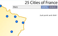 25 Städte Frankreichs