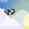 Penguin Snowboarding