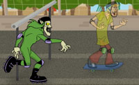 Skate-board con Shaggy