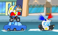 Идиотские прыжки с мотоциклом