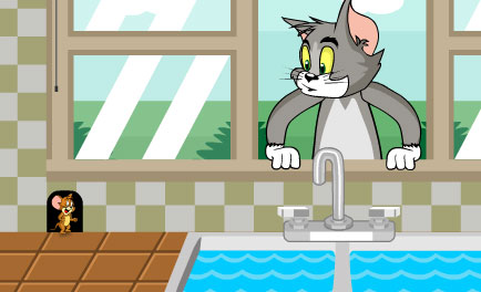 Tom & Jerry kaasgevecht - Speel nu gratis & Jerry kaasgevecht spelletjes op Speeleiland.nl