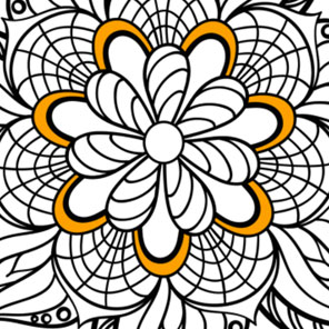 Mandala Coloring book