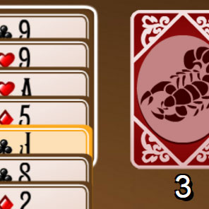 Paciência Scorpion  Jogar Grátis Online no Solitaire 365