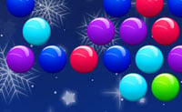 Gekleurde bubbels: kersteditie