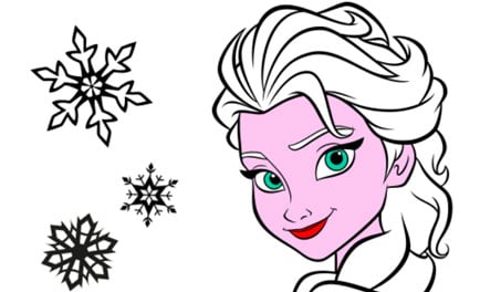 Juegos de Elsa: Mandala Libro para Colorear