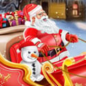 Ontwerp de slee van de kerstman