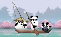 3 Pandas au Japon