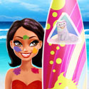 Tina: chica surfista
