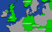 Kaarten Europa
